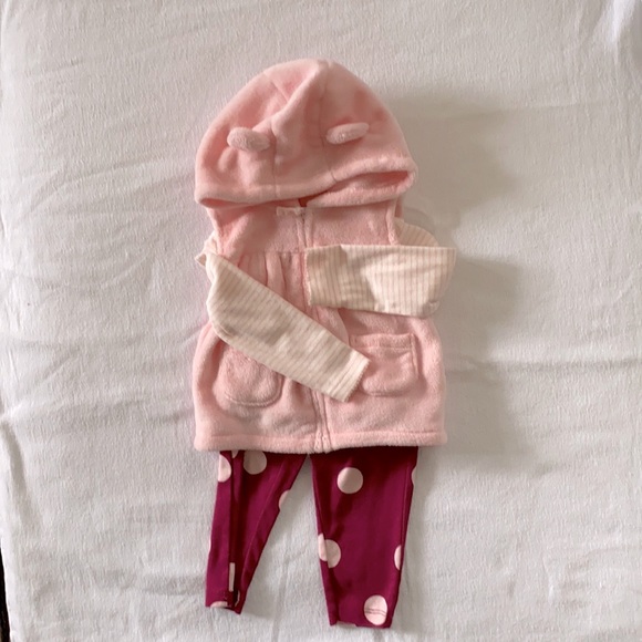 Three outfit sets- 12 month baby girl - Picture 3 of 4